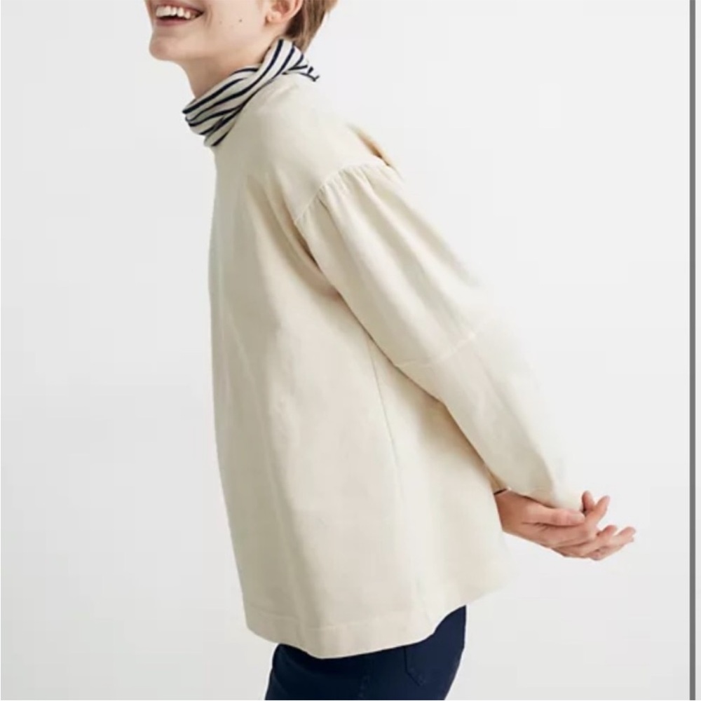 Madewell cream sweatshirt